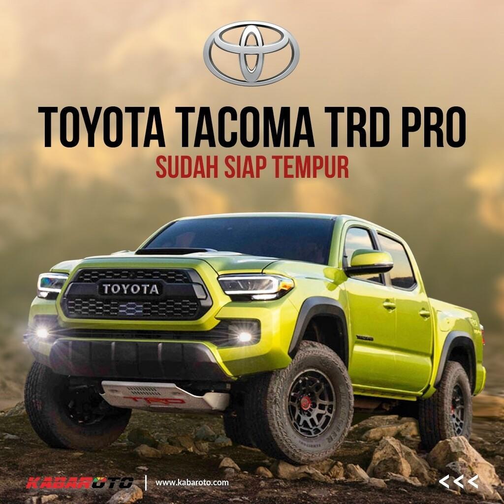 Toyota Tacoma TRD Pro Sudah Siap Tempur