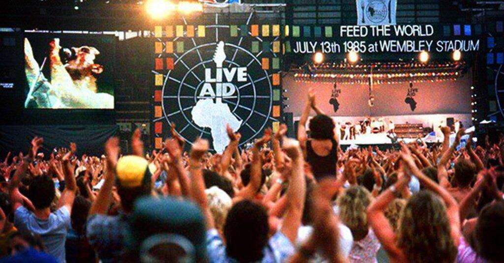 The Live Aid, Konser Akbar Demi Membantu Orang-Orang Kelaparan di Afrika.