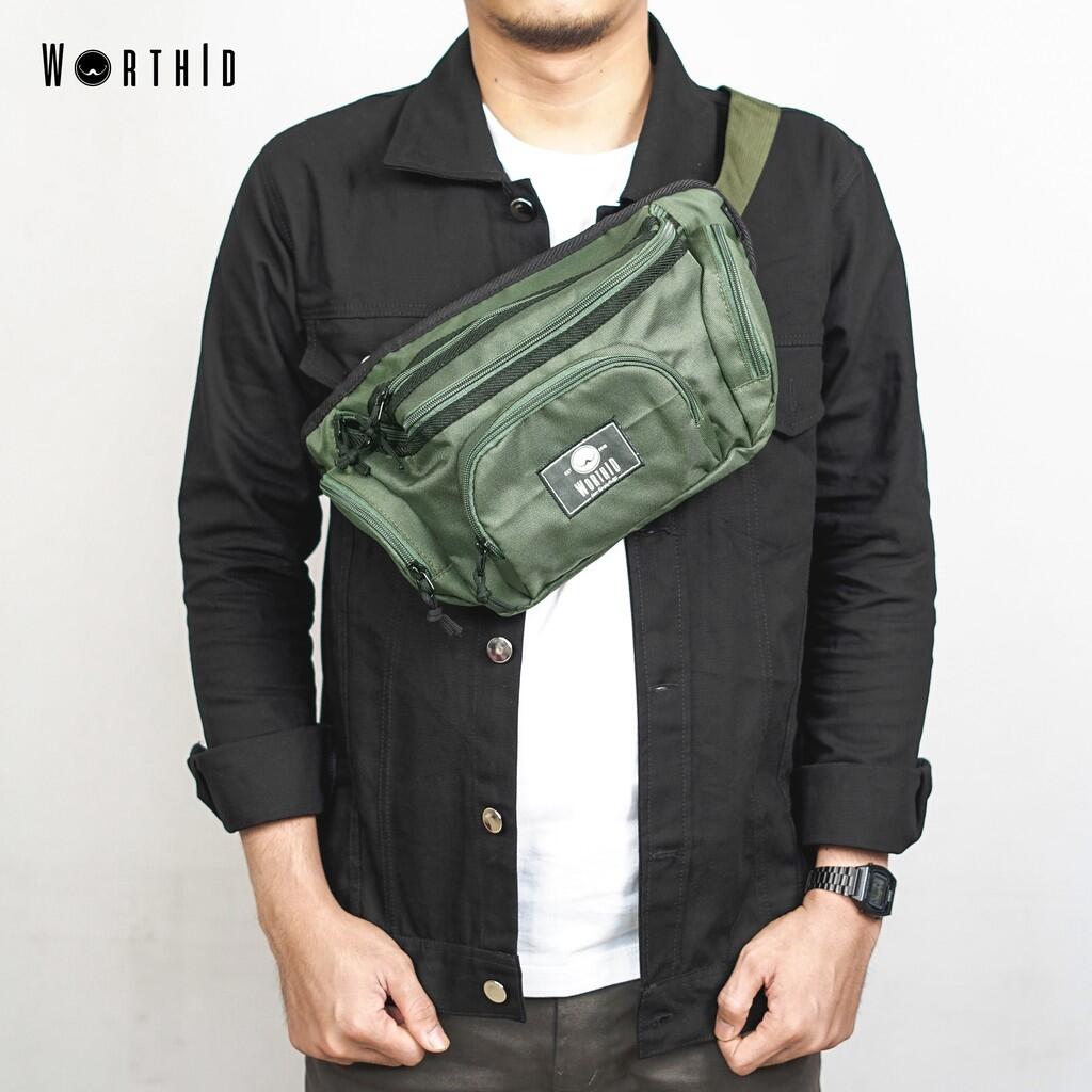 12 Rekomendasi Waistbag Pria Brand Lokal Under 100K, Keren dan Bagus