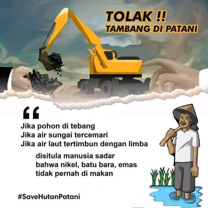 SAMA PATTIMURA MU Tolak Perusahaan Yang Masuk Di Hutan Patani