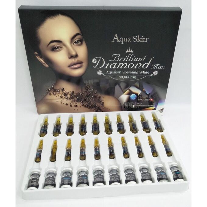 Aqua Skin Brilliant Diamond Max Aquaism Sparkling White 80000Mg
