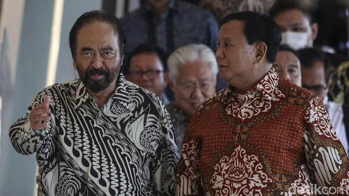Paloh Tepis Isu Sodorkan Nama Anies-Ganjar ke Jokowi untuk Pilpres 2024