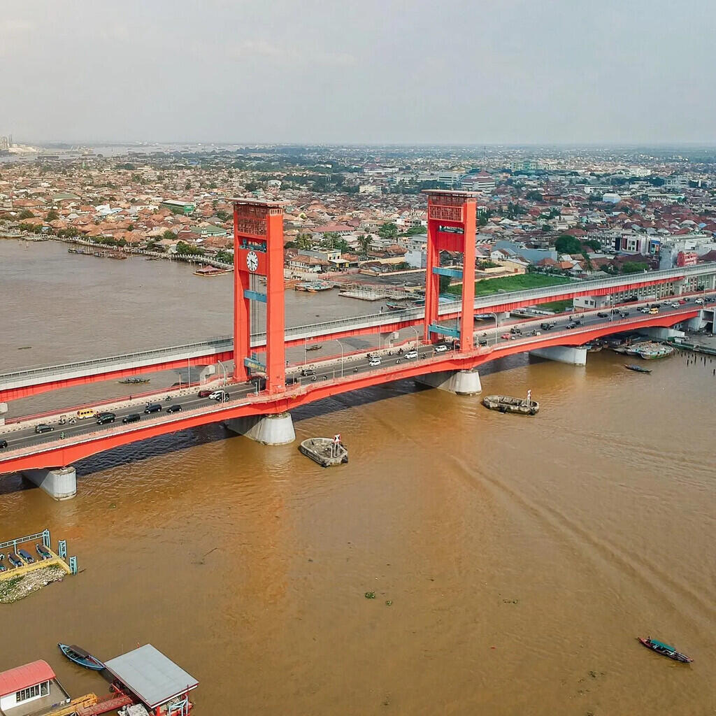 Kenapa Palembang Identik Dengan Warna merah?