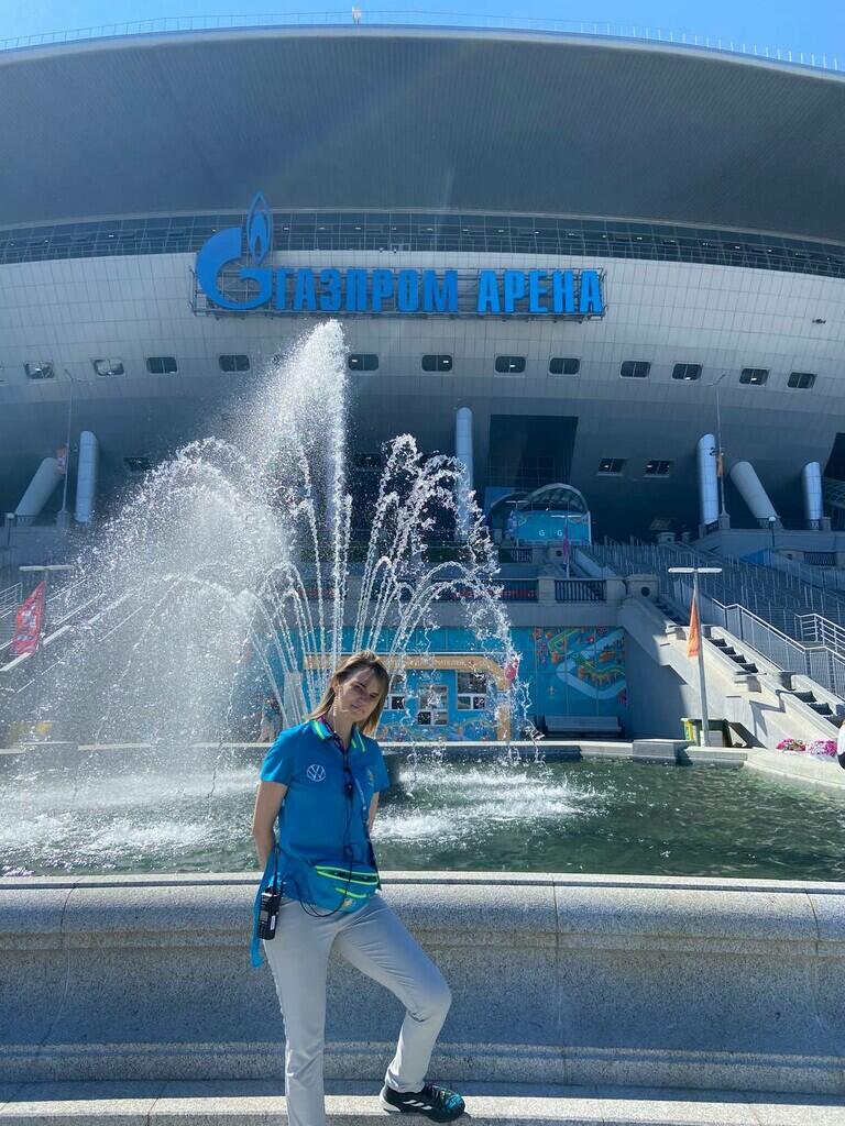 Gadis-Gadis Cantik Rusia yang bertugas di Euro 2020 Saint Petersburg