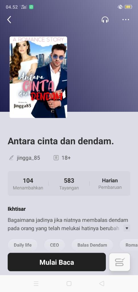 Antara Cinta Dan Dendam.