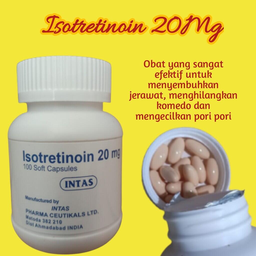 OBAT JERAWAT AMPUH ISOTRETINOIN 20MG