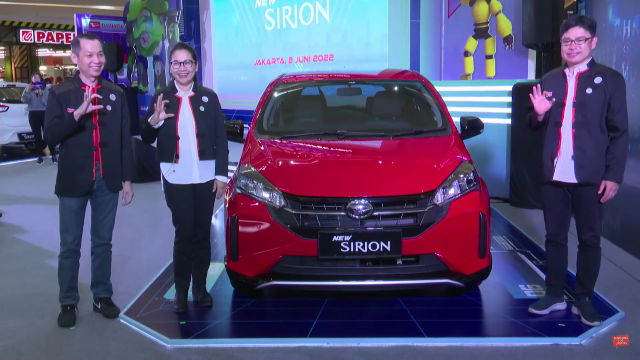 Daihatsu Rilis Sirion Terbaru, Ini Ubahannya!