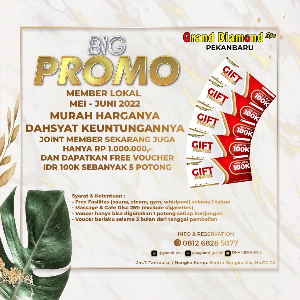 GRAND DIAMOND SPA PEKANBARU PROMO