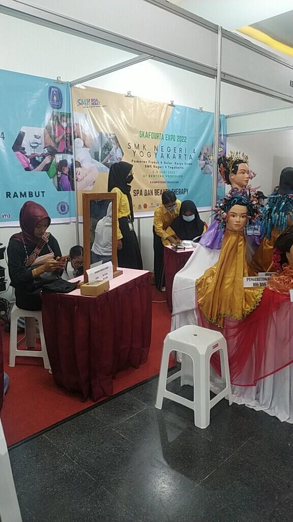 SKA4TA EXPO - Pameran Karya Siswa SMK 4 di Benteng Vredeburg Yogyakarta 3-5 Juni 2022