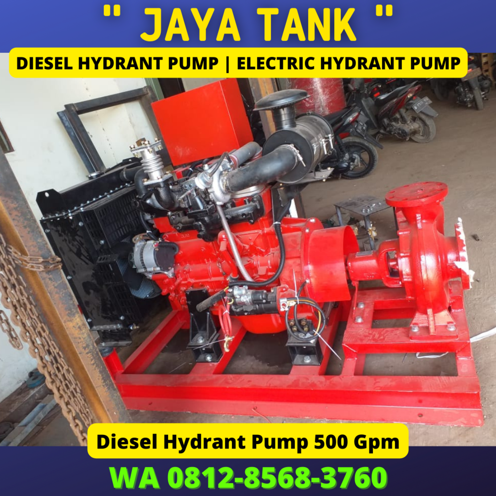 Harga pompa hydrant diesel 500 gpm dan pompa hydrant electric 500 gpm