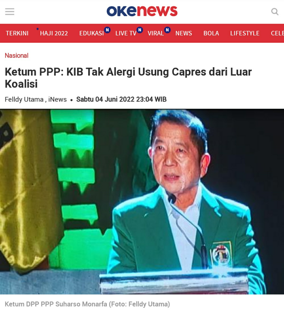 Tiga Ketua Partai Resmi Tandatangani Kesepakatan Deklarasi Koalisi Indonesia Bersatu