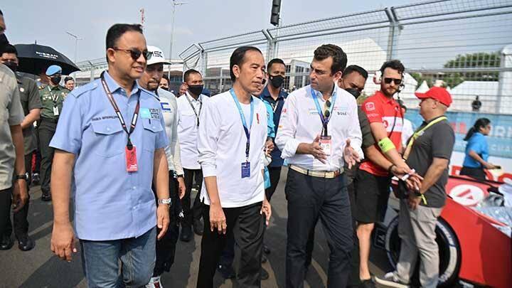 Diundang ke Formula E, Panitia Sebut Jokowi Hadir dengan Tiket Penonton VVIP