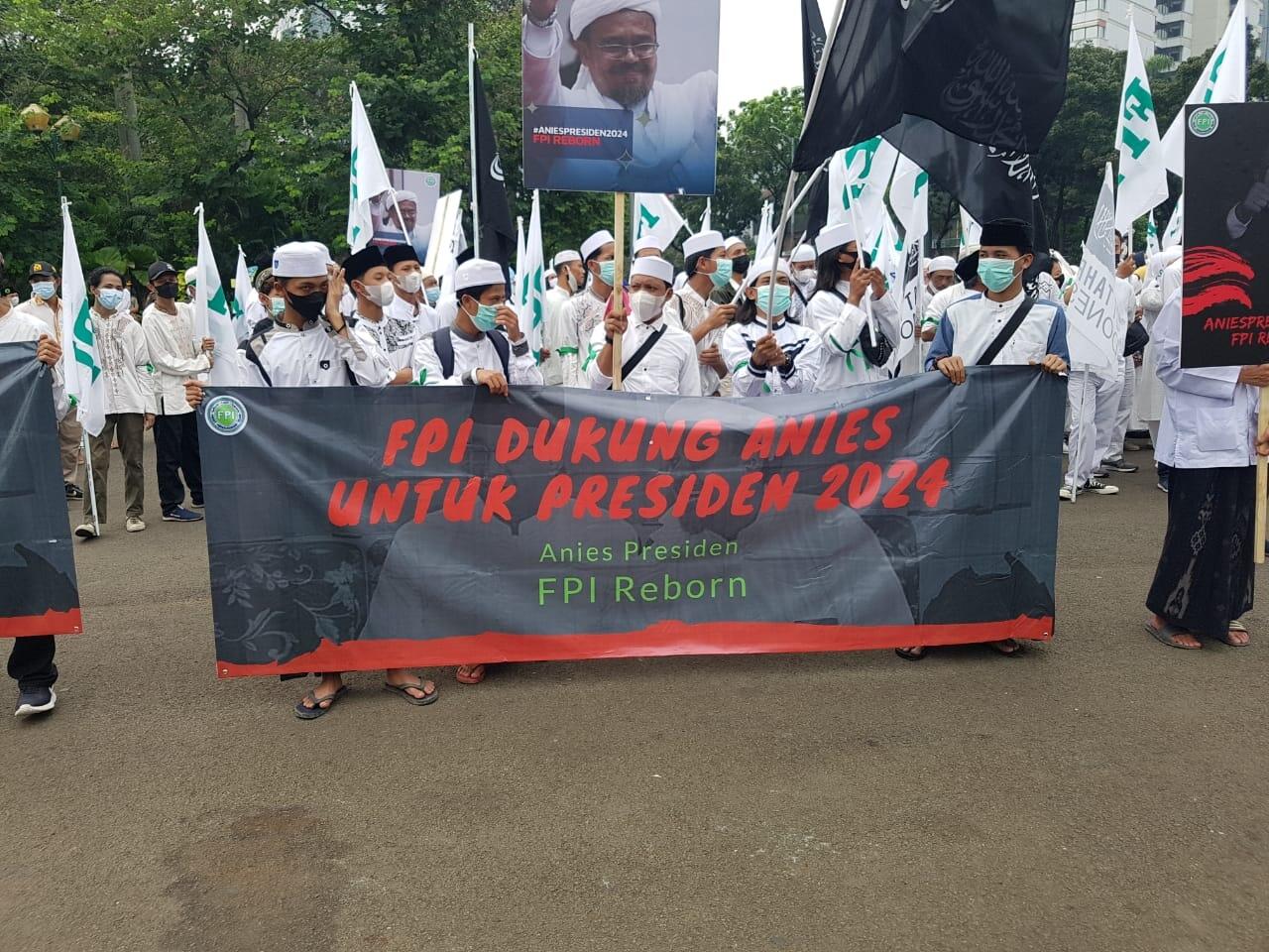 Muncul FPI Reborn Dukung Anies Nyapres, Front Persaudaraan Islam Menepis