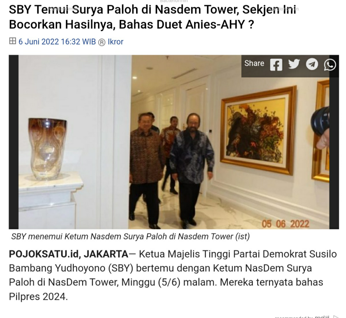 Pilpres 2024 Diprediksi 3 Poros, NasDem Ingin Pimpin Koalisi