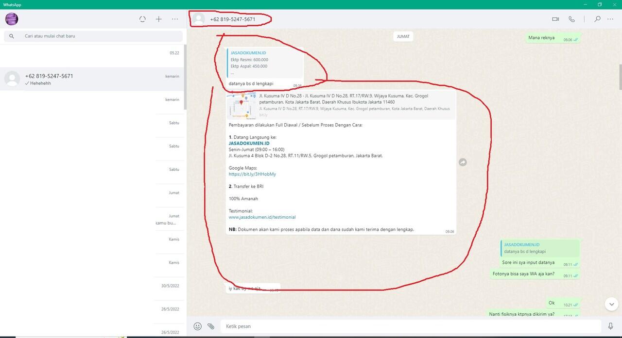 https://www.jasadokumen.id --- PENIPU !!!