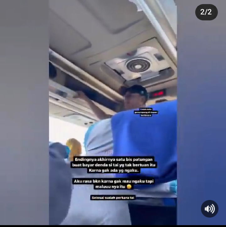 Viral Perkara Kotoran Bus Jadi Tertahan, Definisi Bukan Enggak Mau Ngaku tapi Malu