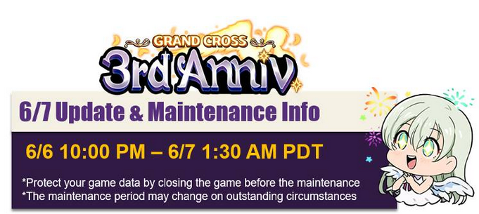 Maintenance & Update 7DS Grand Cross