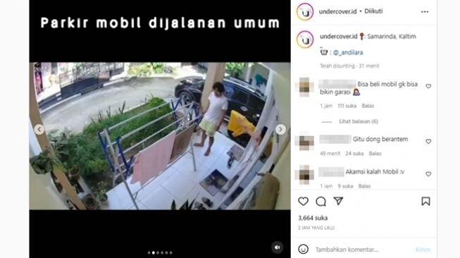 Tetangga Arogan Marah-marah Usai Ditegur Gegara Parkir Mobil di Jalan Umum