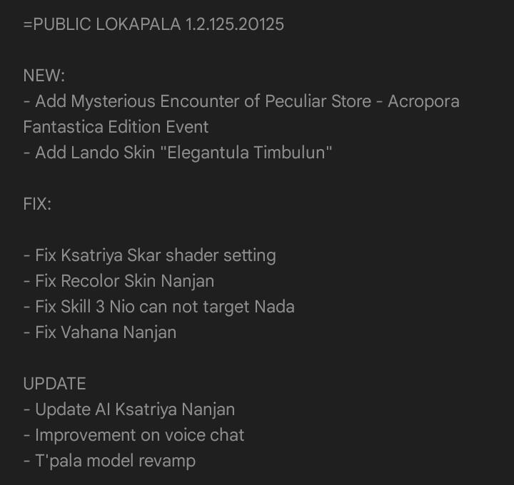Lokapala moba update event Kapacora, &quot;The Mysterious Encounter of a Peculiar Store&quot;