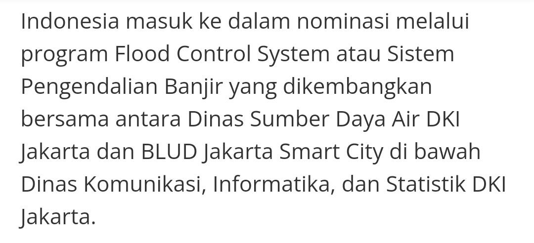 Anies Pamer Lagi Sistem Pengendalian Banjir Jakarta Jadi Juara