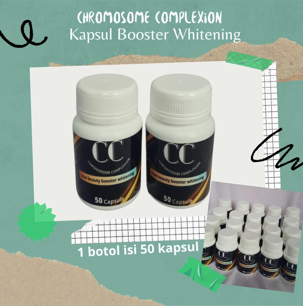 KAPSUL WHITENING CHROMOSOME COMPLEXION BEST SELLER