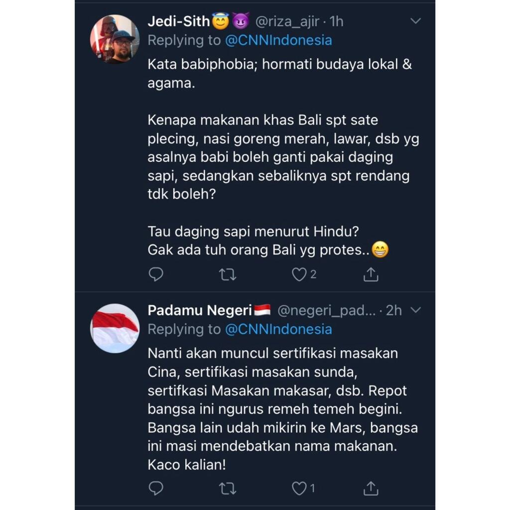 Polemik Daging Rendang Babi, Netizen: Tau Daging Sapi Menurut Hindu? Gak Ada 