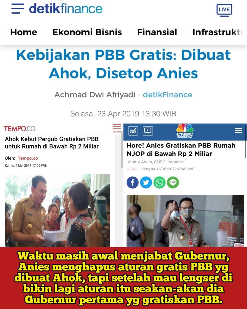 Hore! Anies Gratiskan PBB Rumah NJOP di Bawah Rp 2 Miliar