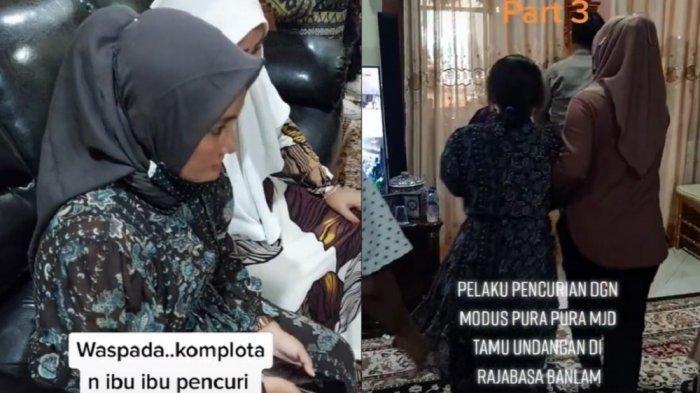 Dikira Tamu Undangan Ternyata Maling, Seorang Ibu-ibu Jarah Emas dan Uang di Nikahan