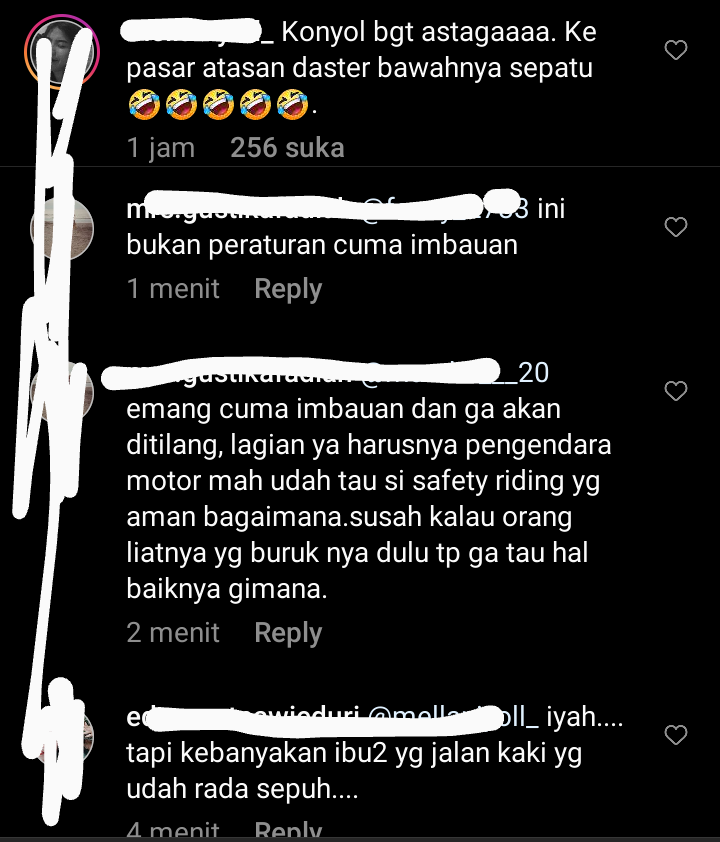 Pakai Sendal Jepit Ditilang? Bagaimana Nih Menurut Agan?