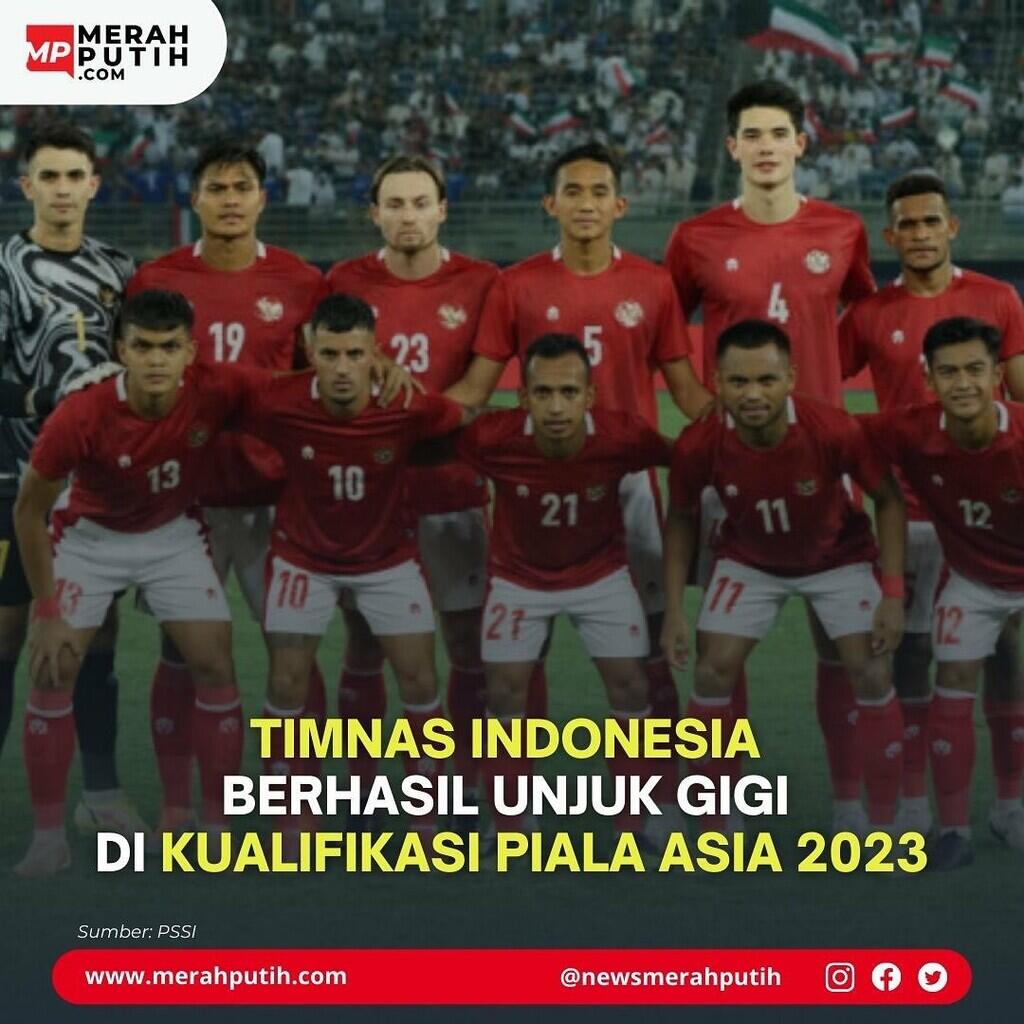 Timnas Indonesia Lolos ke Piala Asia 2023, Berikut 6 Fakta Menariknya