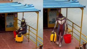 Kelakuan Kocak Mas ULTRAMAN Versi Warga +62