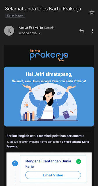 Pengalaman Mendaftar Prakerja Gelombang 28 dan Mengikuti Pelatihan Prakerja