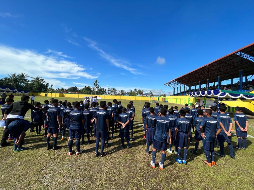 Ketika Ketua Persimer Merauke Terkesan dengan Program Papua Football Academy