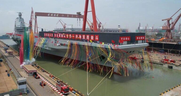 Selayang Pandang Type 003 Fujian - Kapal Induk Terbaru yang Diluncurkan China