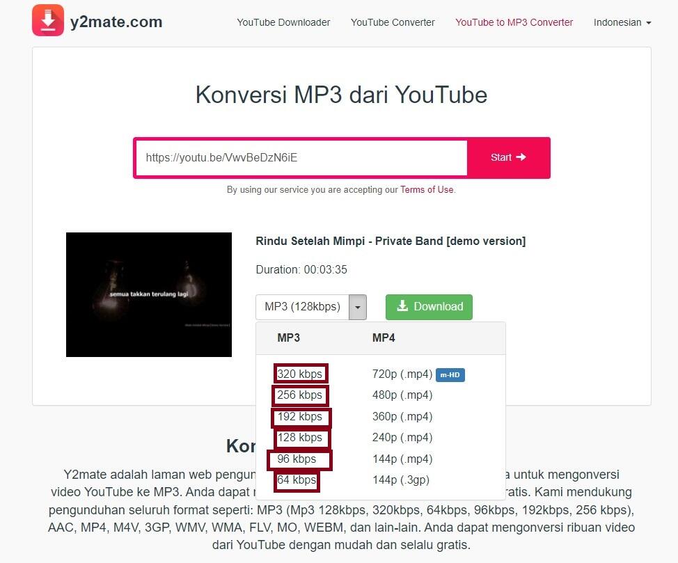 Cara Mudah Konversi Youtube Jadi Mp3