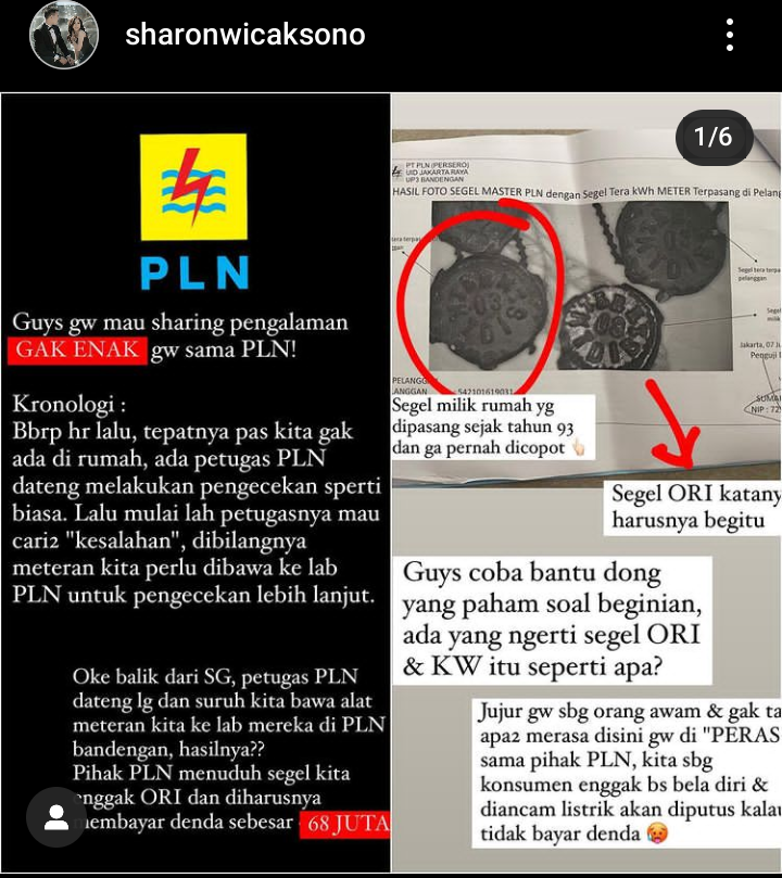 Gansis Pernah Jadi Korban Oknum Petugas PLN Sampai Kena Denda Puluhan Juta?