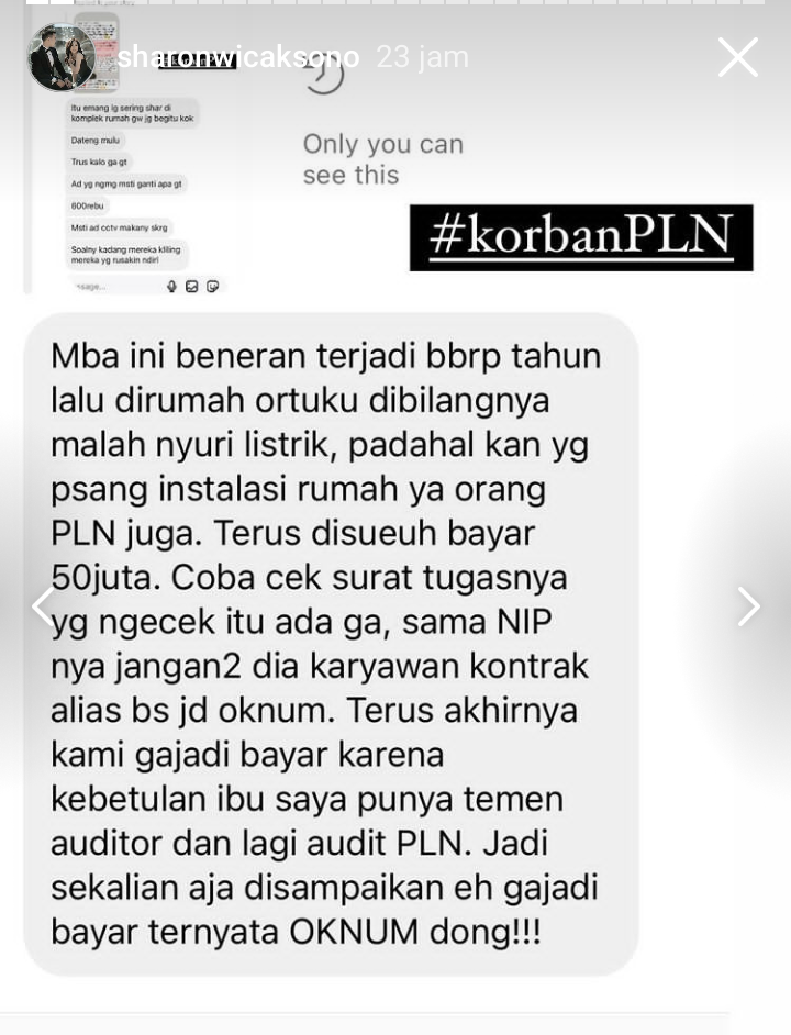 Gansis Pernah Jadi Korban Oknum Petugas PLN Sampai Kena Denda Puluhan Juta?