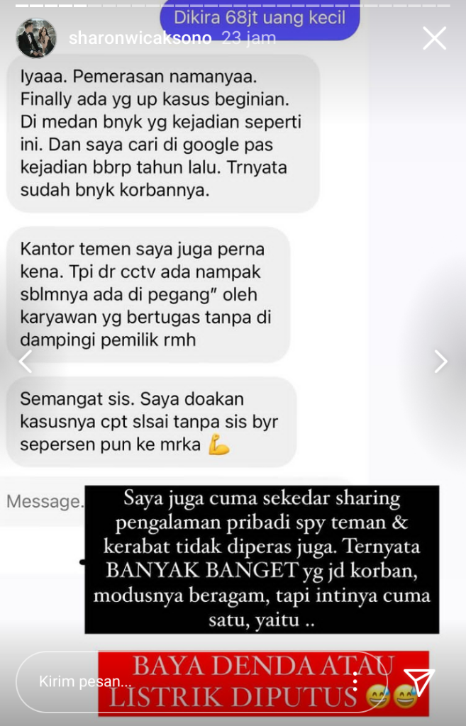 Gansis Pernah Jadi Korban Oknum Petugas PLN Sampai Kena Denda Puluhan Juta?