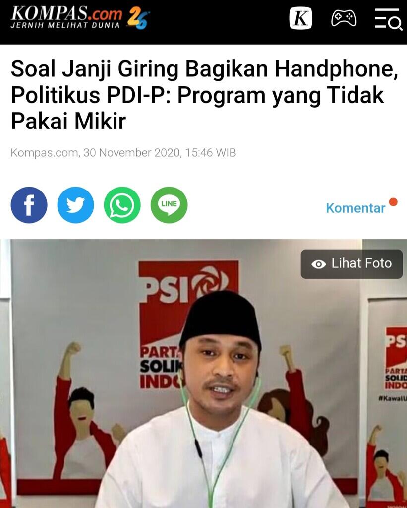 Politikus Nasdem Sindir Giring: Sumber Nyinyir, Tak Punya Program