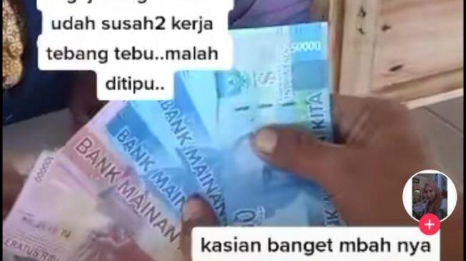 Hoax, Ini Fakta Tentang Kakek Tebang Tebu yang Mengaku Dibayar Uang Mainan di Lampung