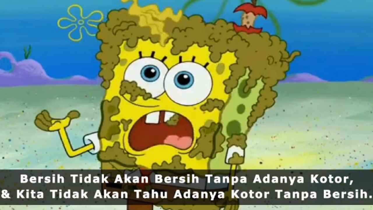 Dulu Nonton Spongebob Dengan Bahagia, Sekarang Kok Jadi Mikir Ya? Sedih!.