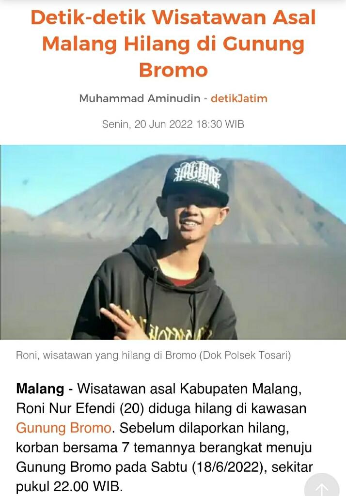 Semoga korban Cepat Ditemukan
