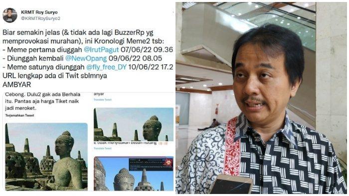 Akhirnya Roy Suryo Kena Batunya, Akibat Meme Patung Borobudur Mirip Jokowi