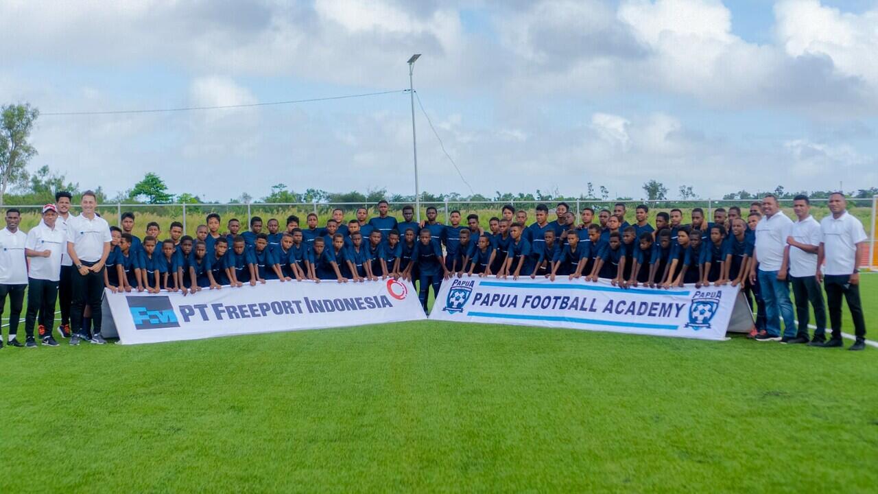 Merauke Loloskan 26 Anak dari Papua Football Academy Cari Bakat