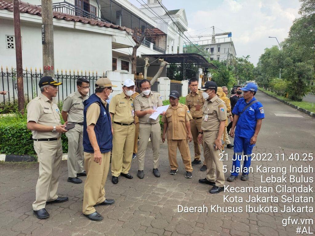 Sumur Resapan Jl Karang Tengah Sempat Tergenang, Pembuatan Sodetan Dibahas
