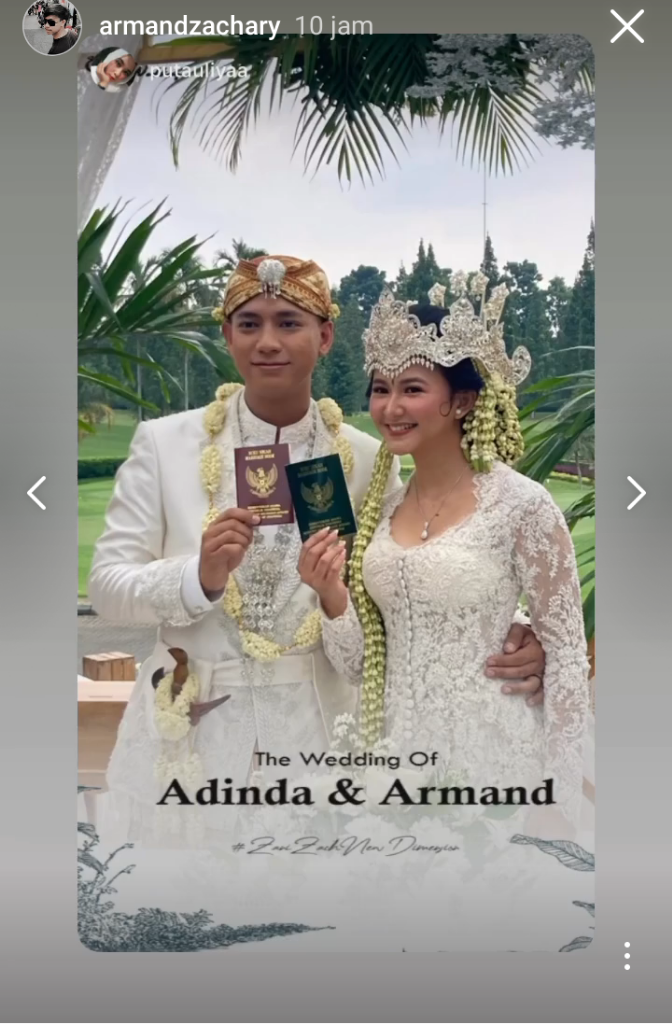 Bak Kisah FTV Cinta Adinda Azani yang Kini Resmi Menikah dengan Armand Zachary 