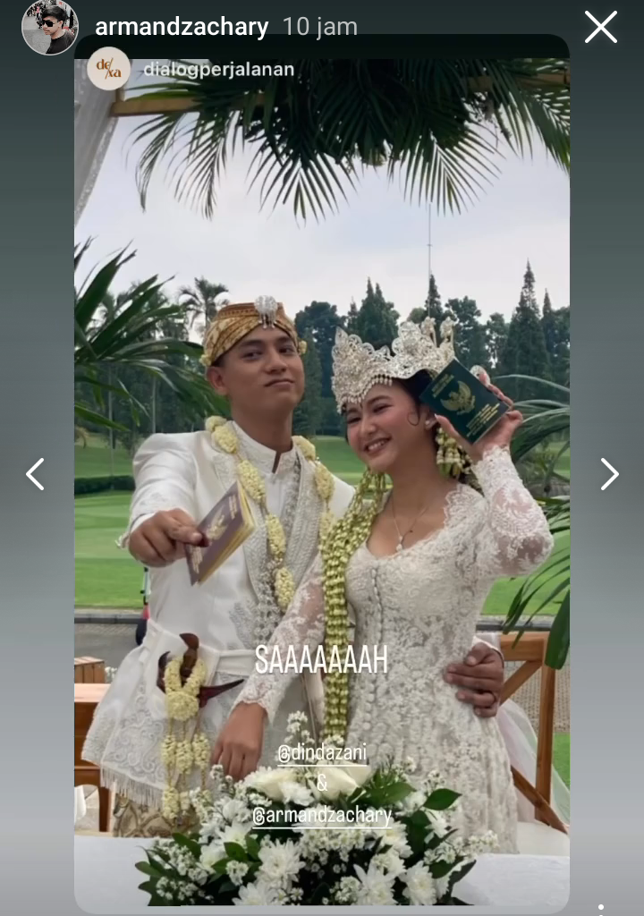 Bak Kisah FTV Cinta Adinda Azani yang Kini Resmi Menikah dengan Armand Zachary 