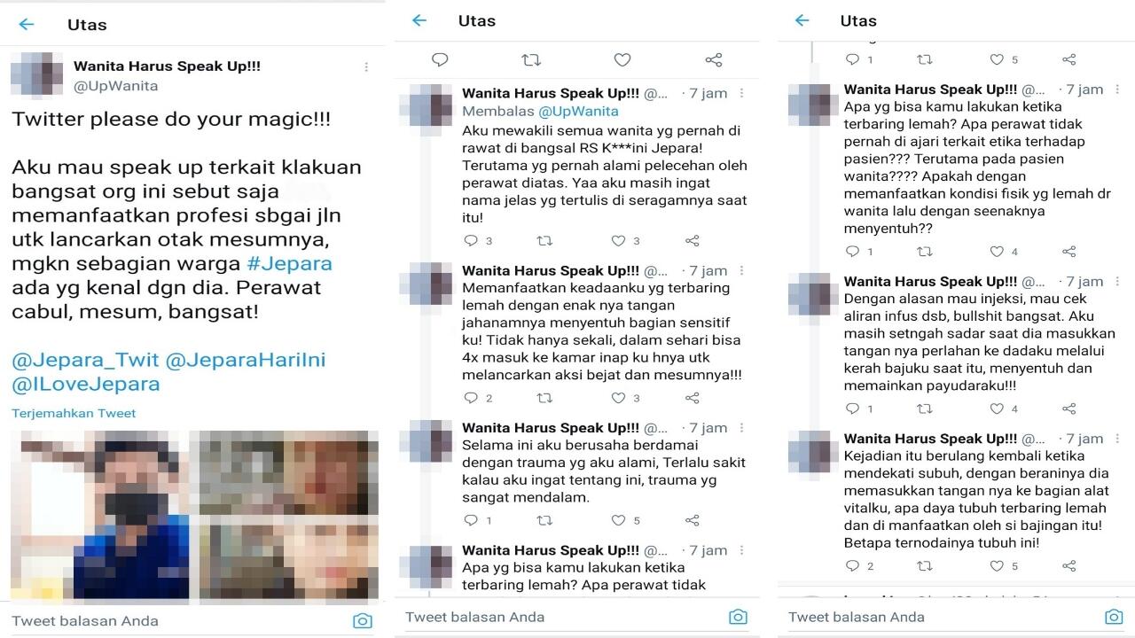 Geger! Seorang Wanita Ngaku Dilecehkan Oknum Perawat RSUD Kartini Jepara
