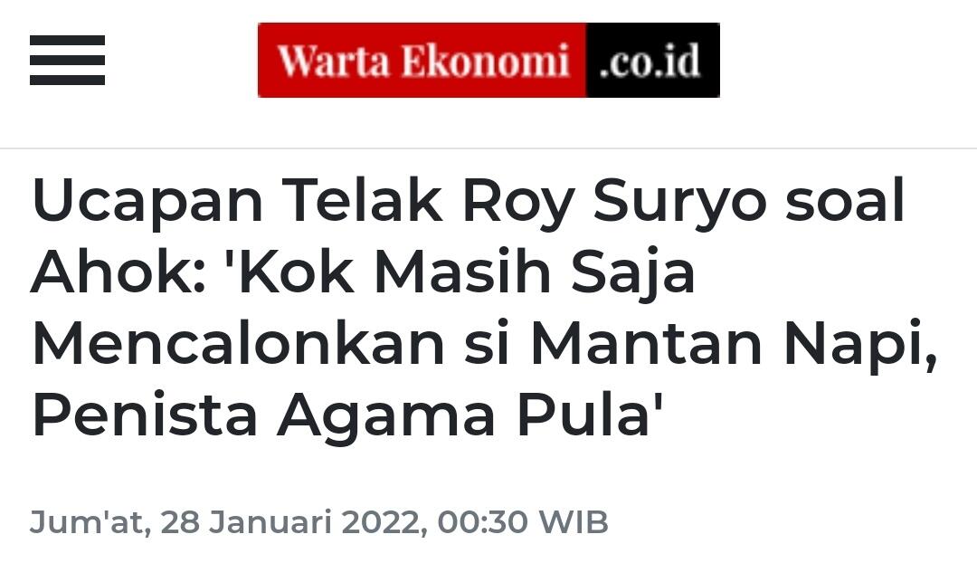 Kasus Roy Suryo Unggah Meme Stupa Mirip Jokowi Naik Penyidikan!