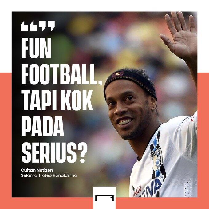 Ronaldinho Ke Indonesia Malah Dikasihani Netizen!